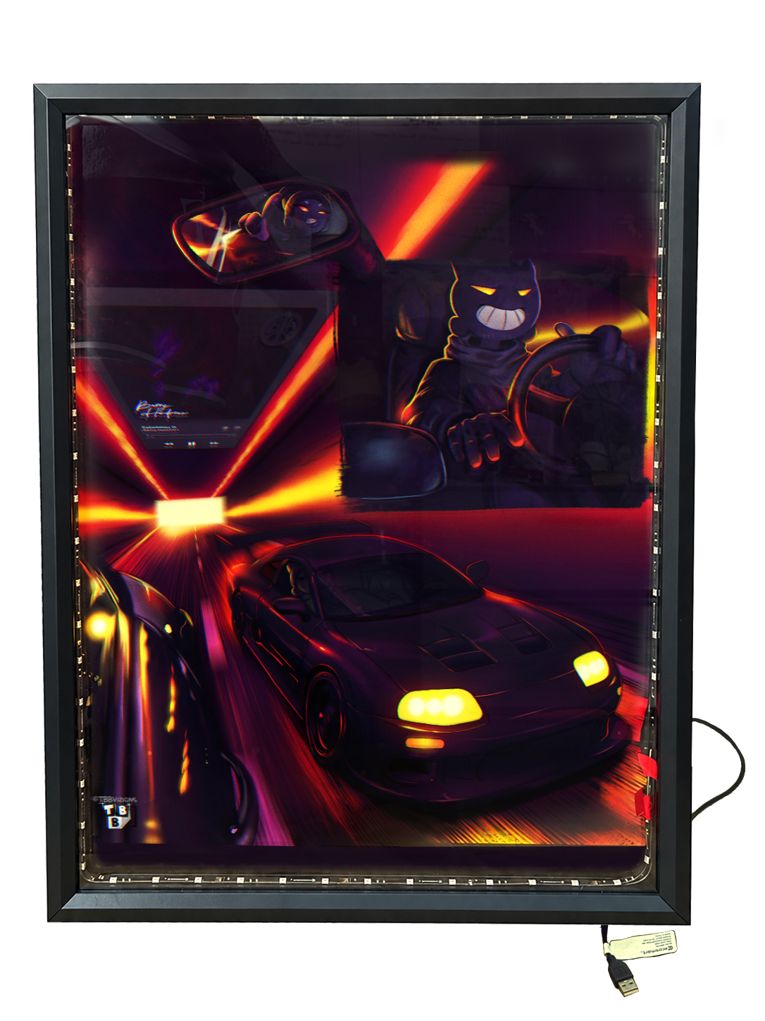 Limited Edition SPD MK4 LED Digital Print