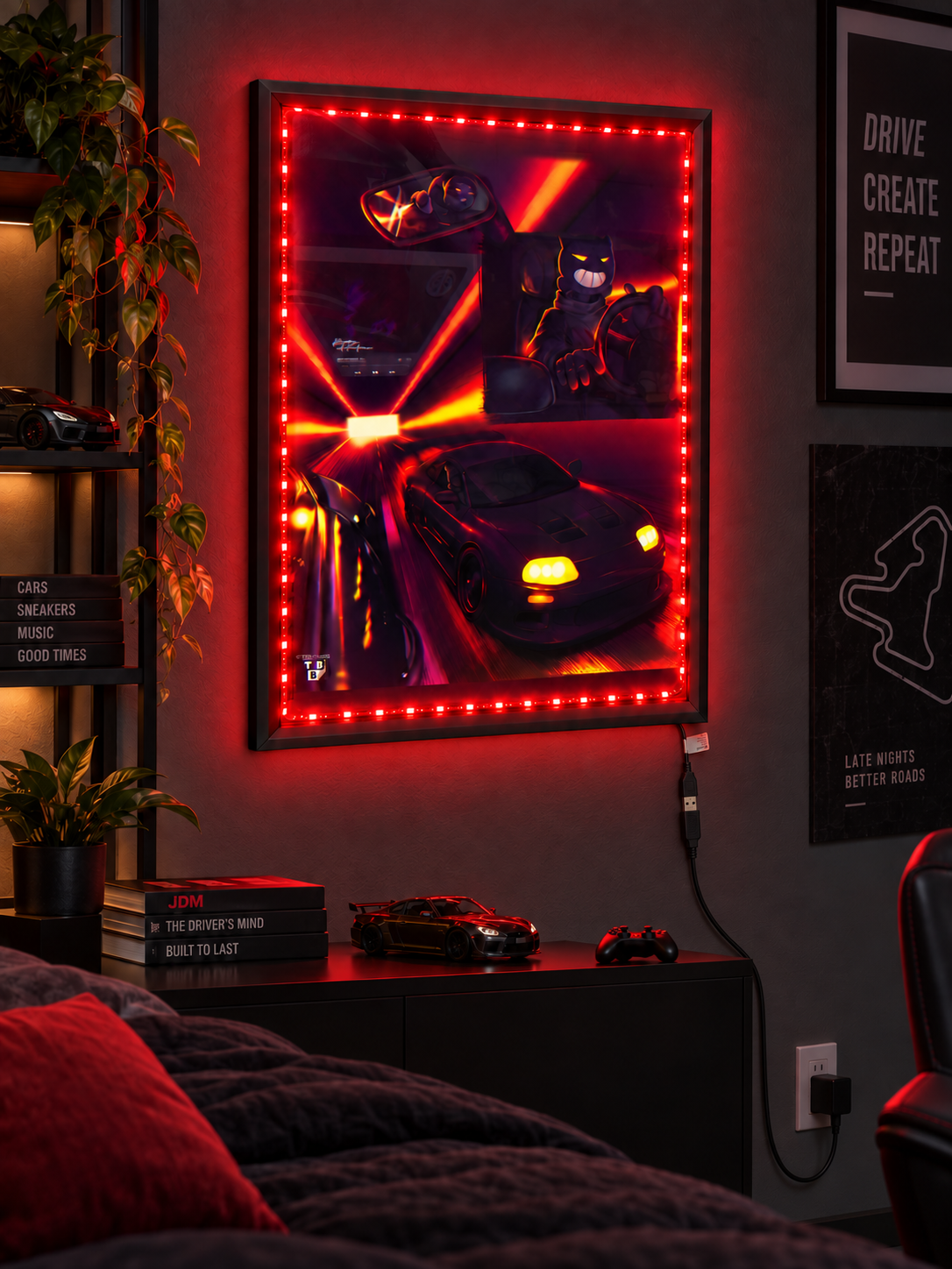 Limited Edition SPD MK4 LED Digital Print