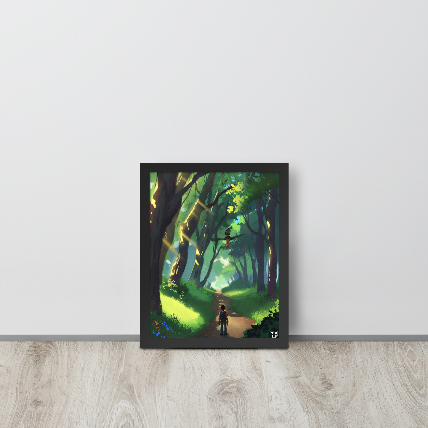 "The Forest" Framed Art Print - 11x14"